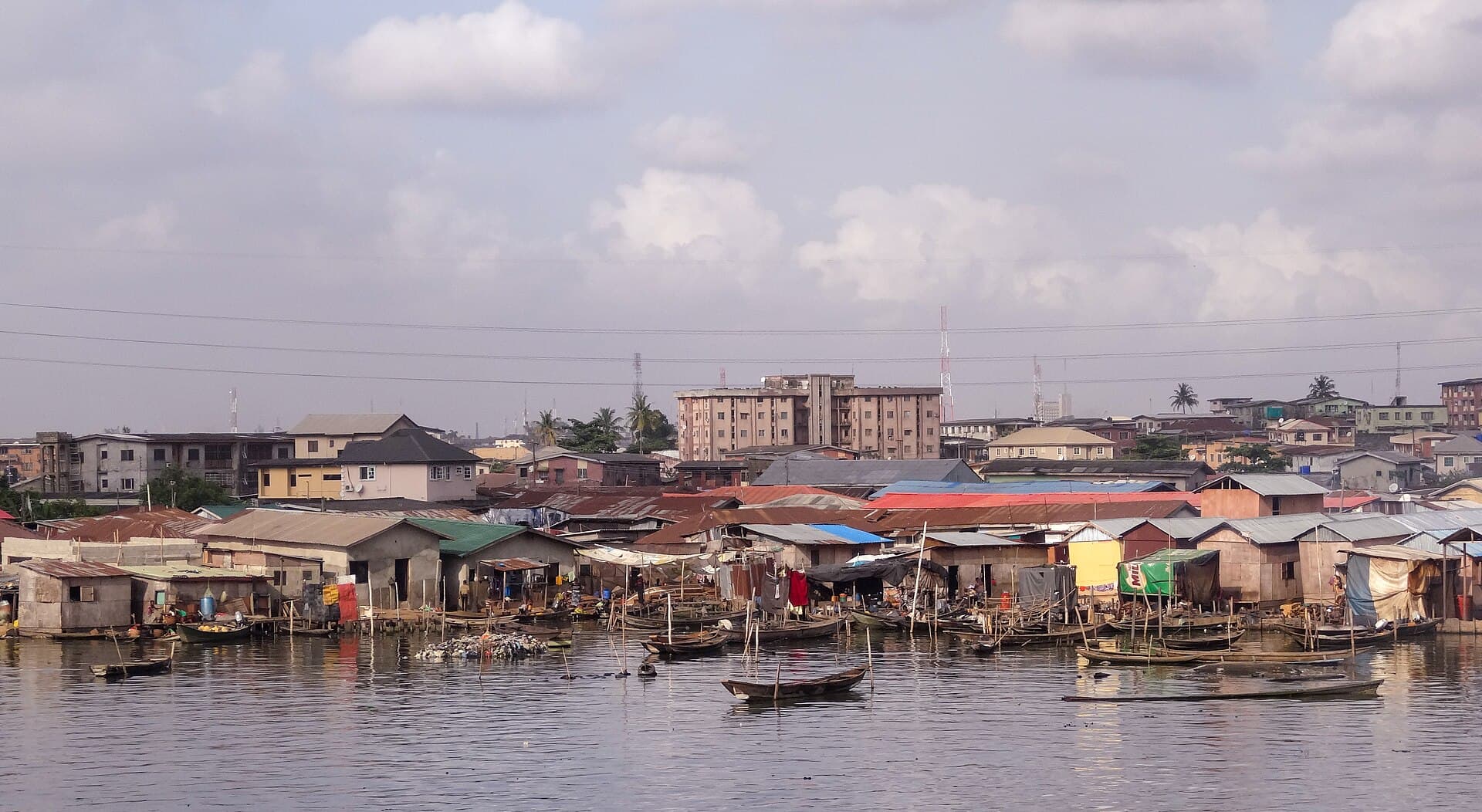 Archival photo — Bariga, early days